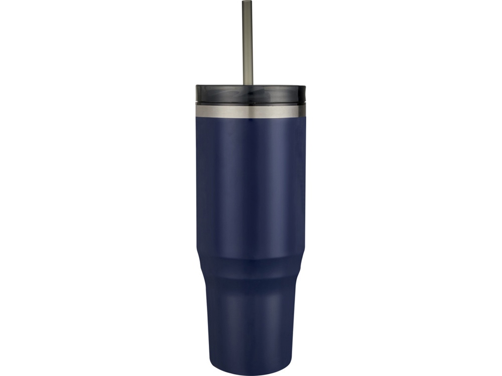 Melbourne кружка 1200 мл, сертифицированная согласно RCS, с соломинкой - Темно - синий — изображение 2