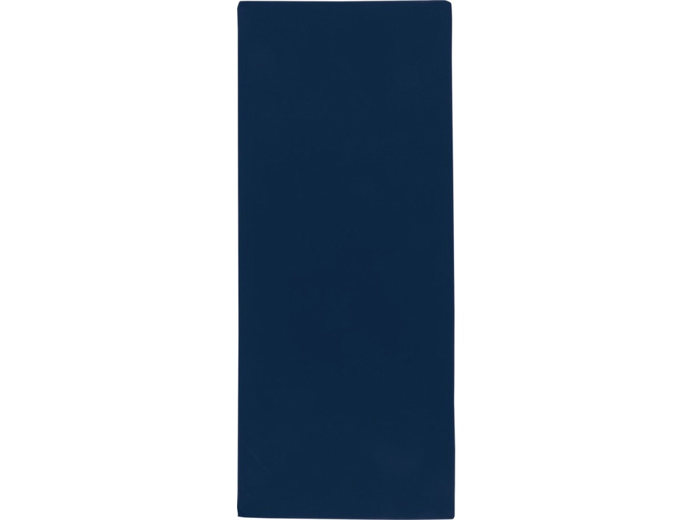 Lucas спортивное полотенце из переработанного полиэстера 30х80 см - Темно - синий — изображение 2