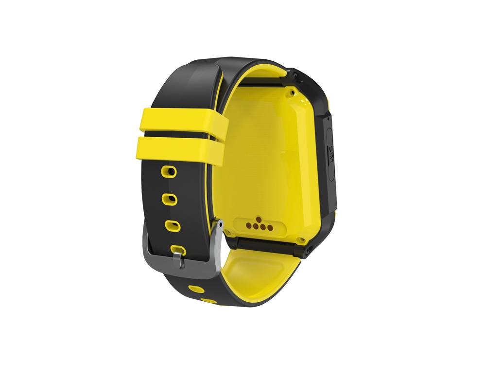 Детские часы Cindy KW-41, IP67, желтый/черный — изображение 5