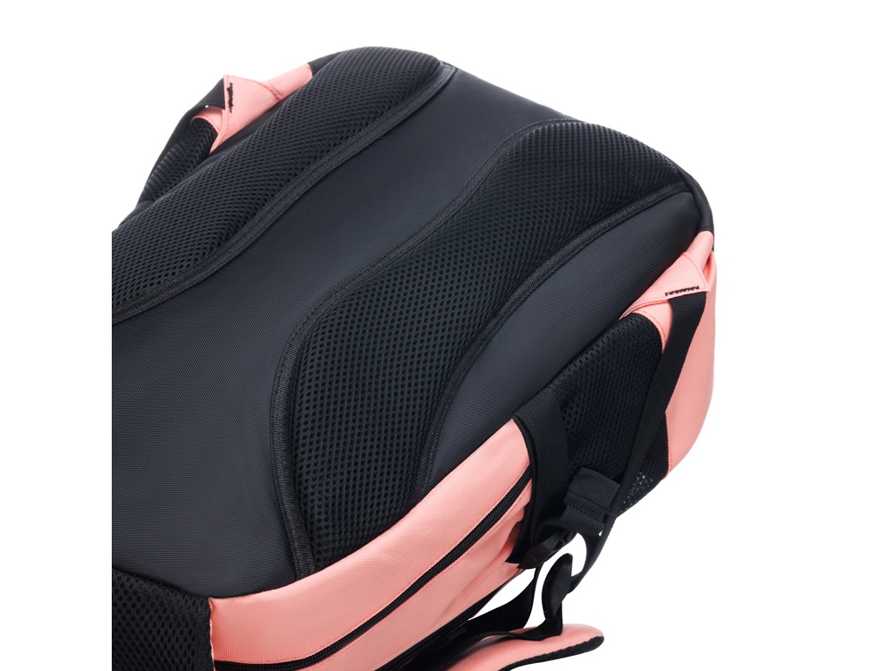Рюкзак TORBER CLASS X, персиковый, 46 х 32 х 13 см + Мешок для сменной обуви в подарок! — изображение 9