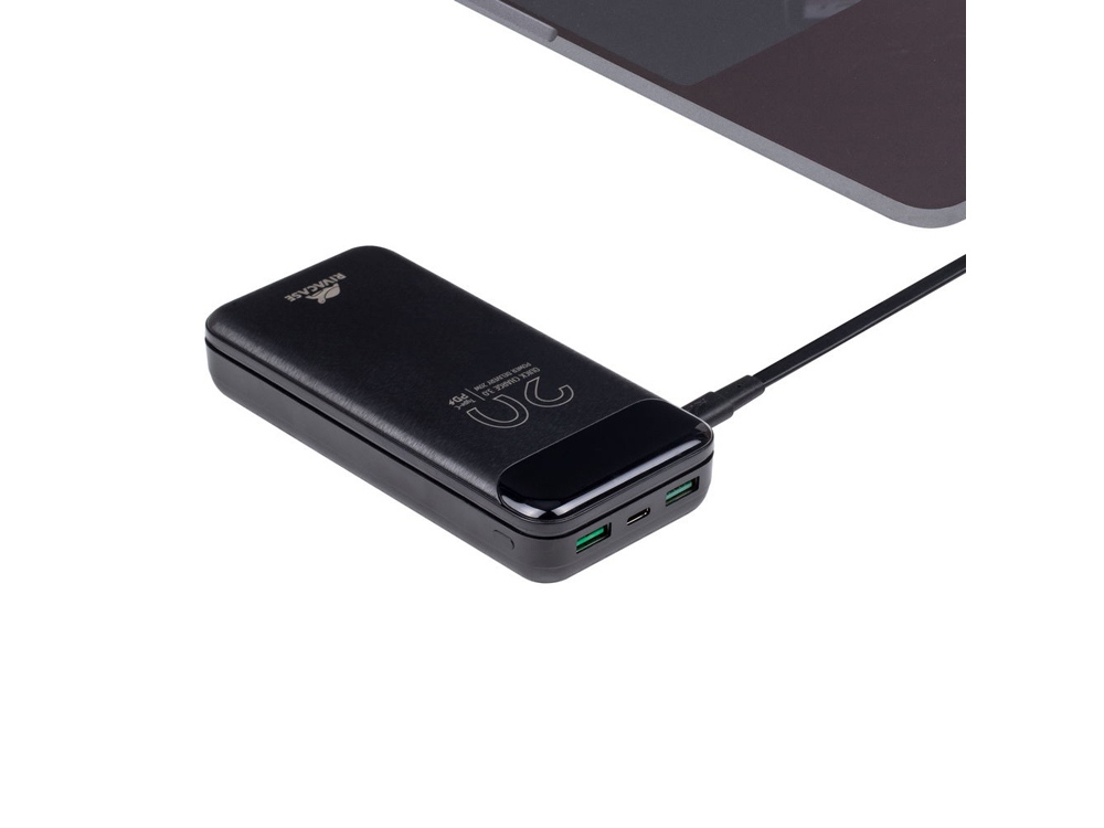 RIVACASE VA2582 (20 000mAh), QC/PD 22.5W внешний аккумулятор с дисплеем, черный /24 — изображение 11