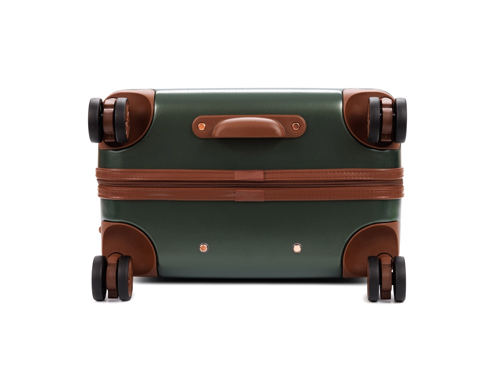 Чемодан BUGATTI Amelia, зеленый, поликарбонат / АБС-пластик, 42х24х67 см, 55 л — изображение 5