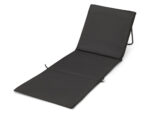 Пляжный шезлонг Serene - сплошной черный