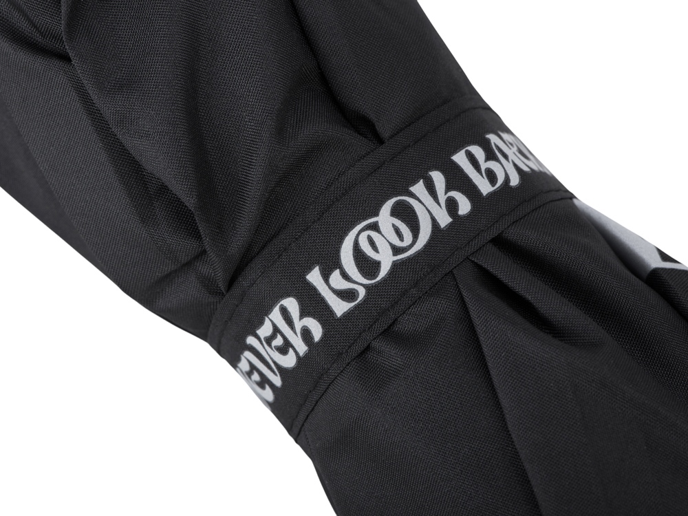 Зонт-полуавтомат складной Marvy с проявляющимся рисунком, черный (термотрансфер) — изображение 4