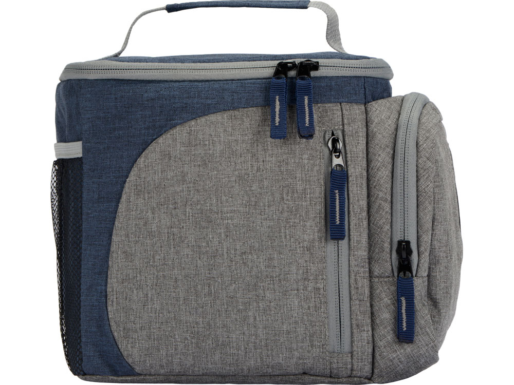 Сумка-холодильник Festival, серый/синий — изображение 4