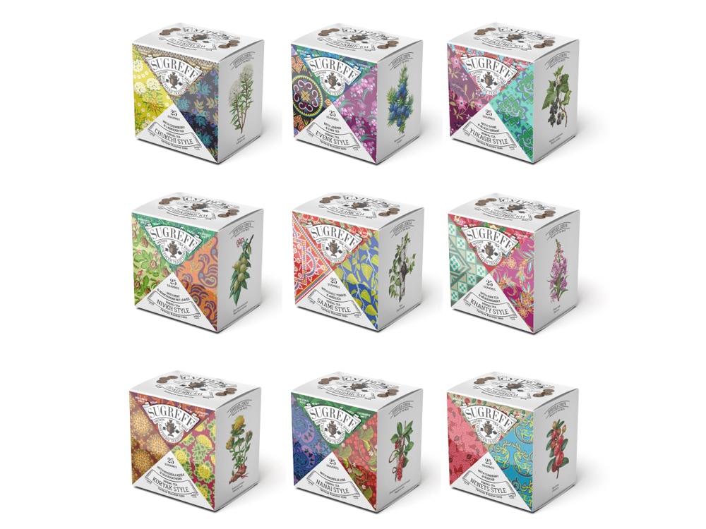 Подарочный набор c чаем Сокровища Севера в деревянной шкатулке — изображение 5