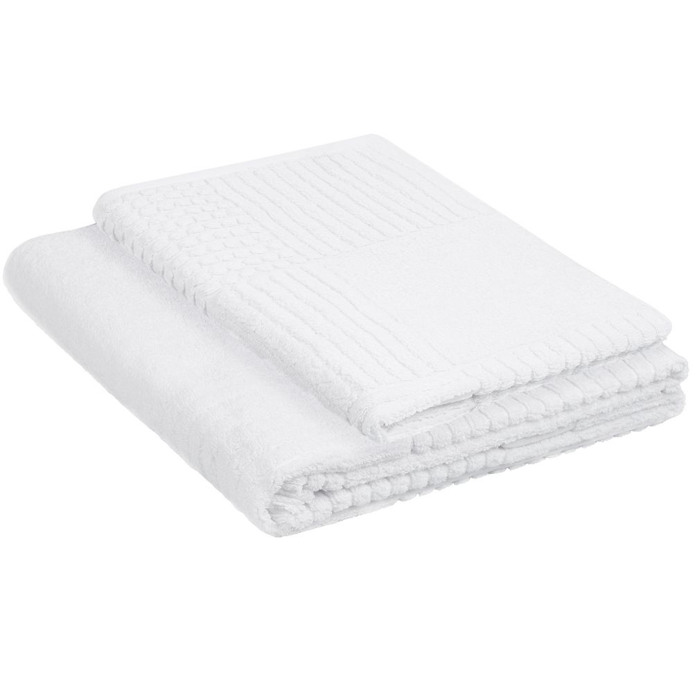 Полотенце Farbe, большое, белое — изображение 6