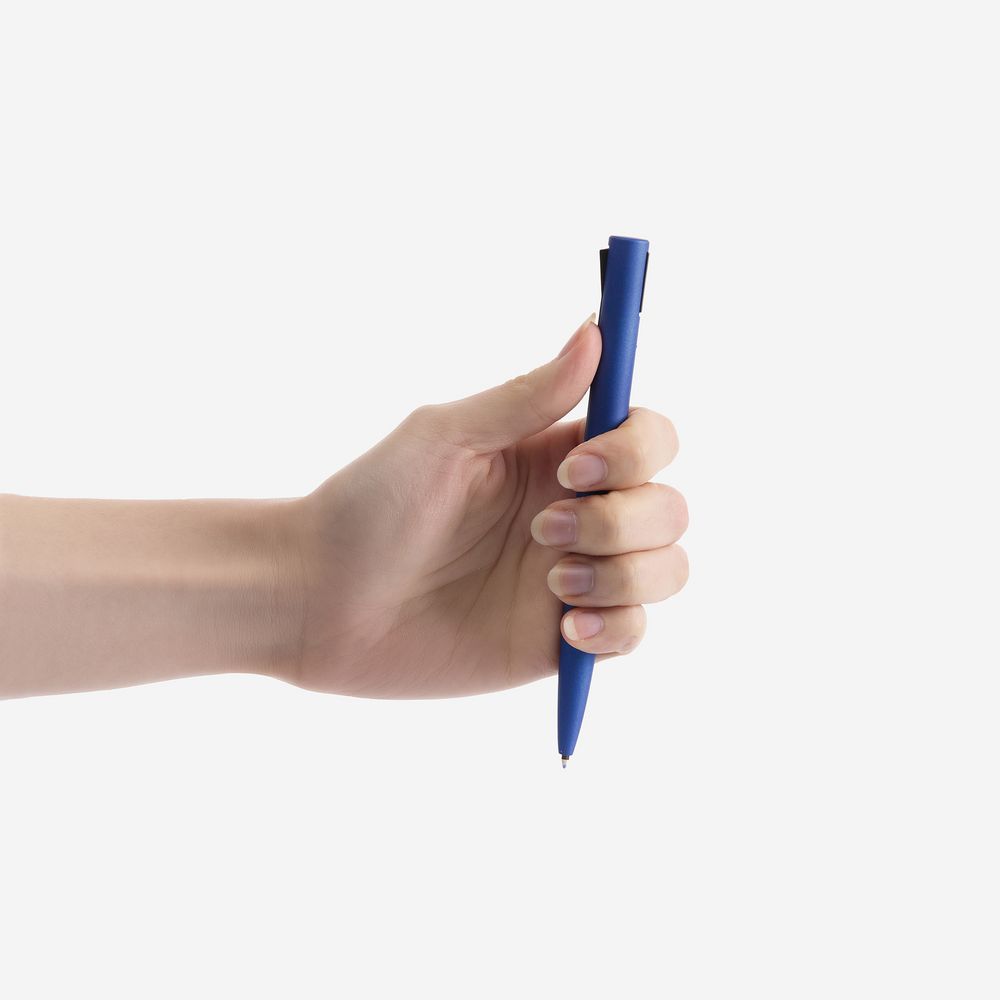 Ручка шариковая Snap, синяя металлик — изображение 4