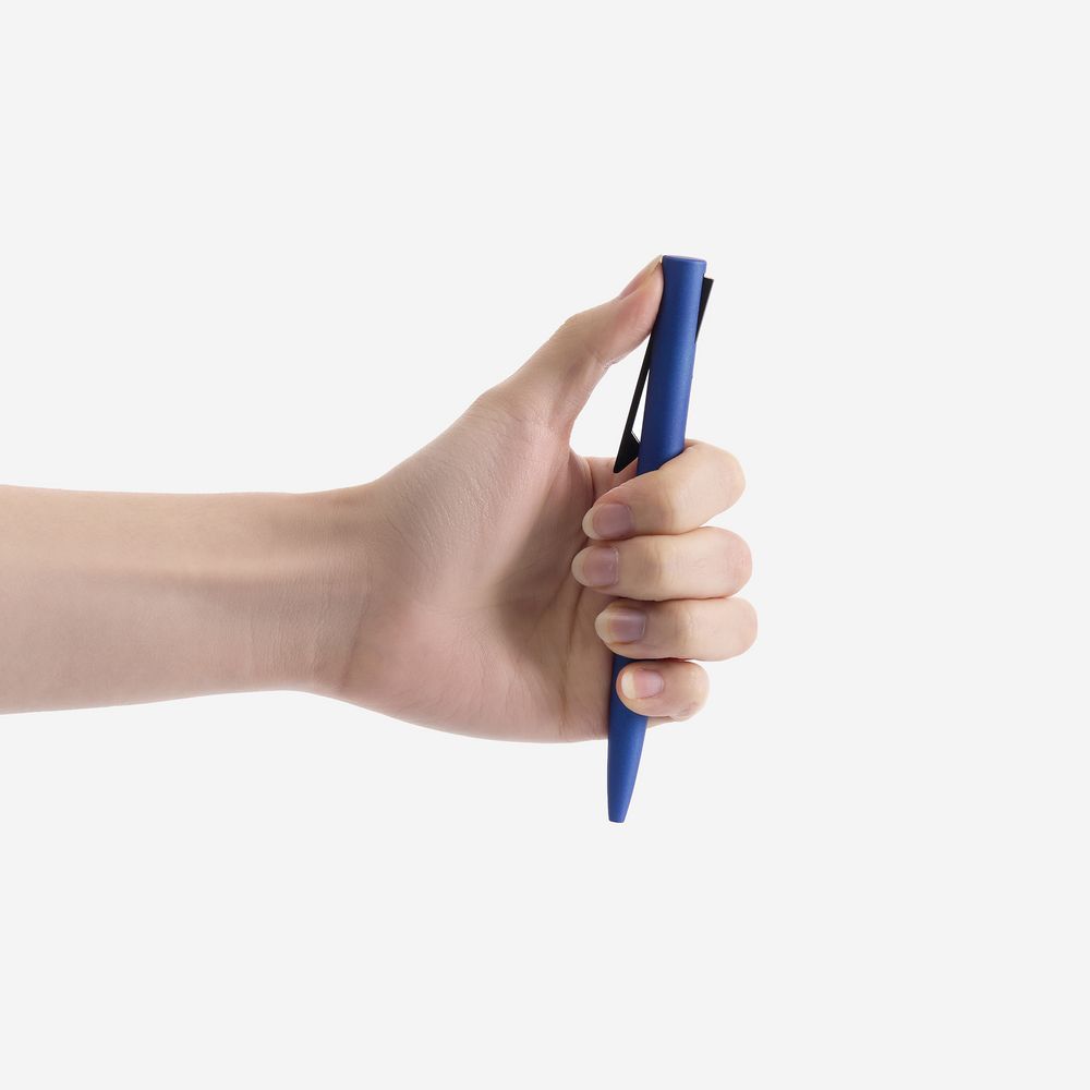 Ручка шариковая Snap, синяя металлик — изображение 5