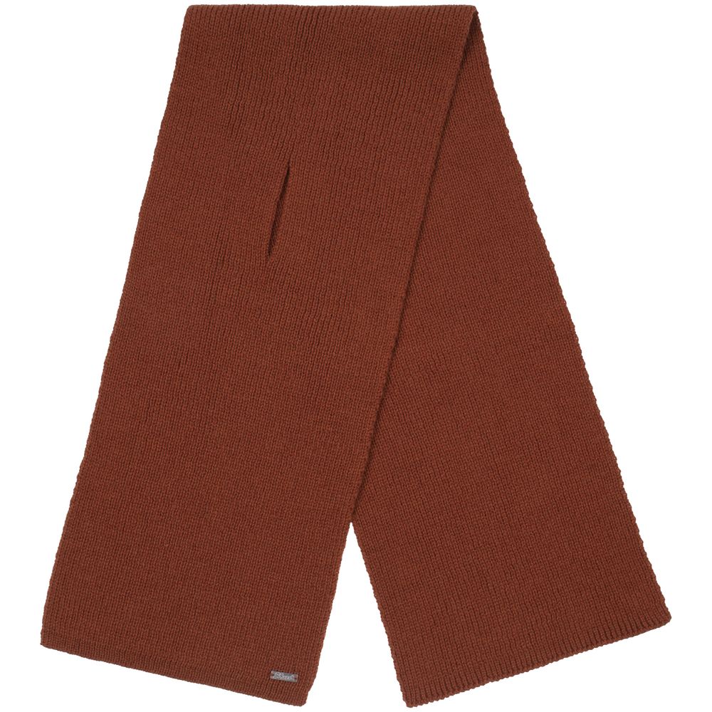 Шарф Bernard, коричневый (терракота) — изображение 3