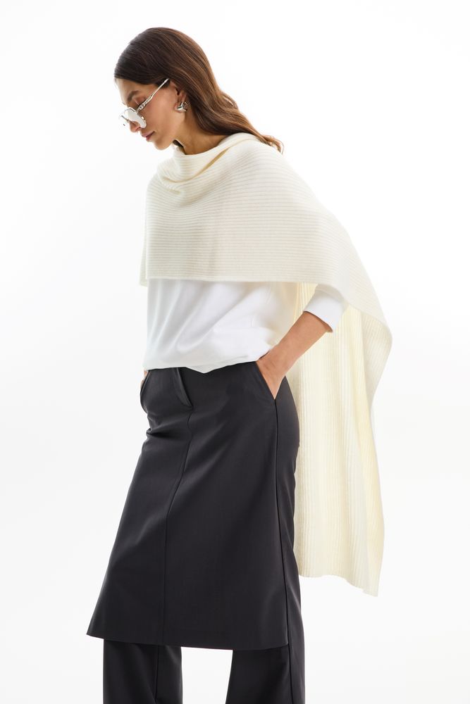 Шарф Alpine, белый — изображение 2