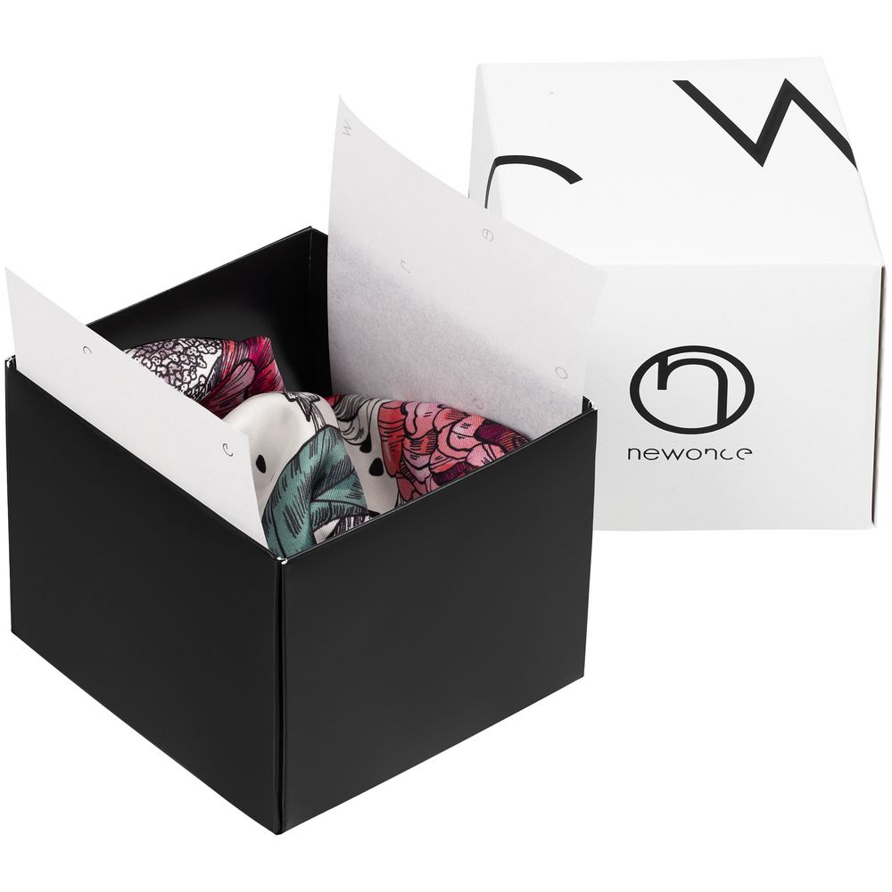 Платок шелковый Delicate, пионы — изображение 5