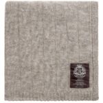 Плед Grasse, бежево-серый