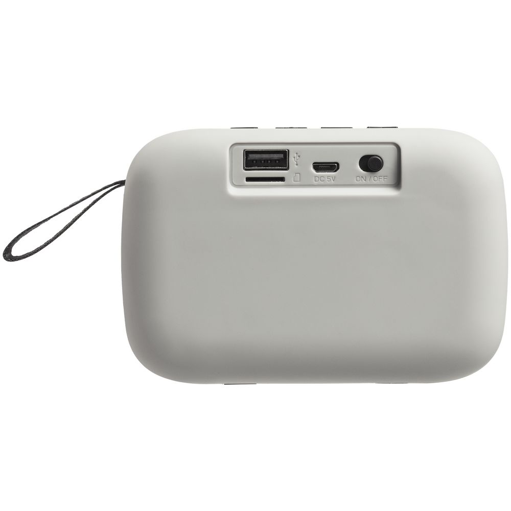 Беспроводная колонка Borsetta, светло-серая — изображение 3