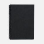Ежедневник Notera Maxi, недатированный, черный