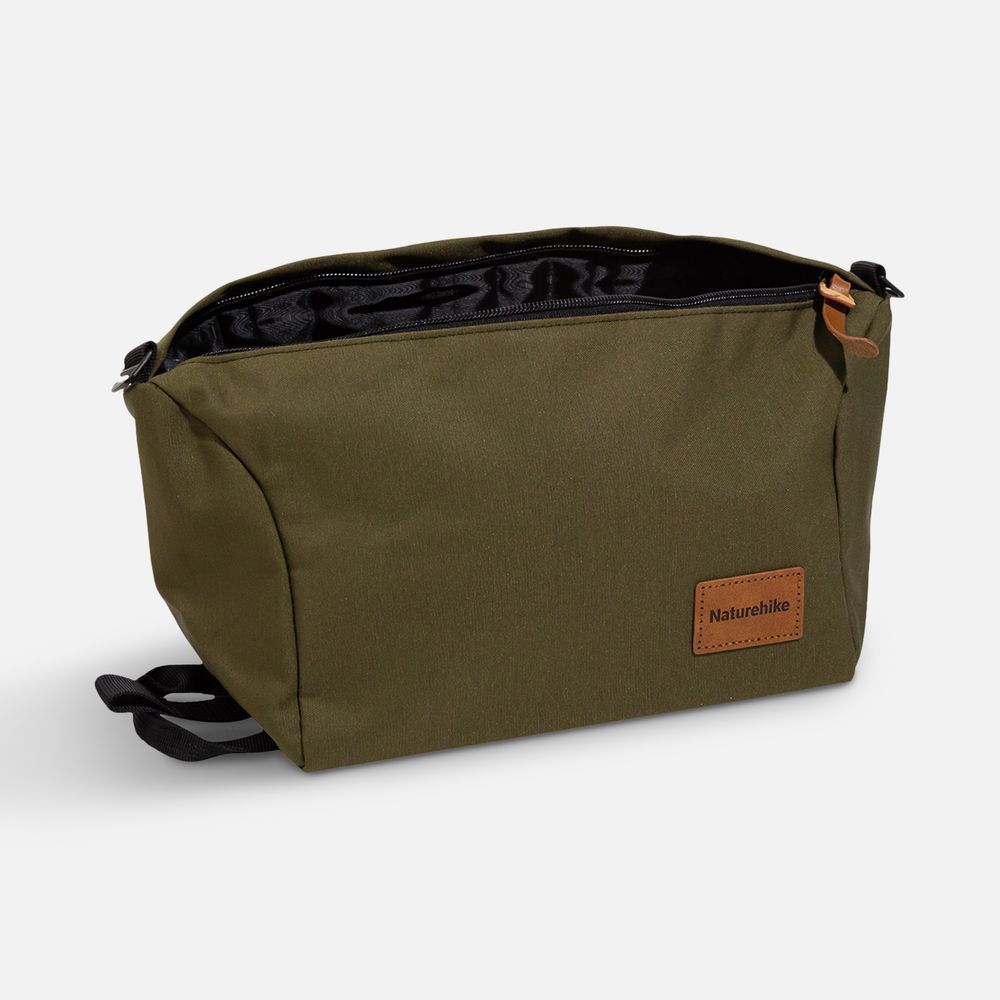 Косметичка дорожная XS01, зеленая — изображение 3