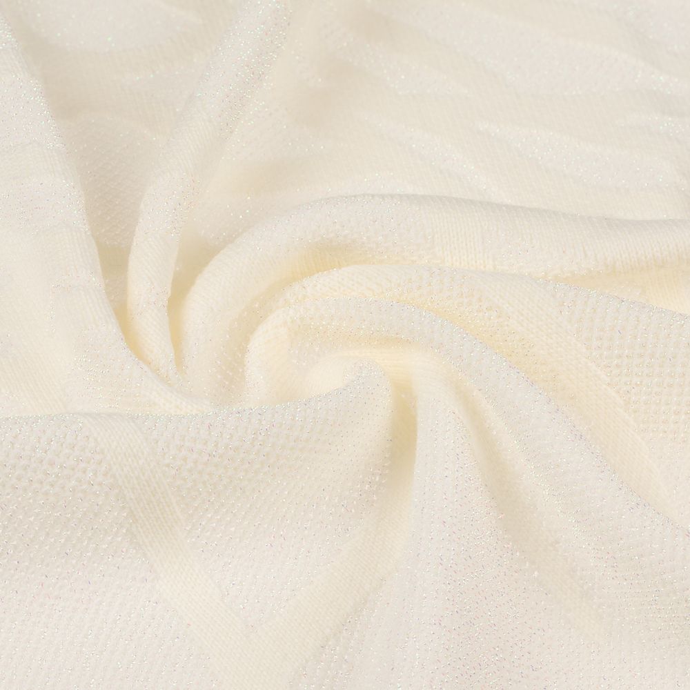 Плед Serpentica, молочный с люрексом — изображение 4