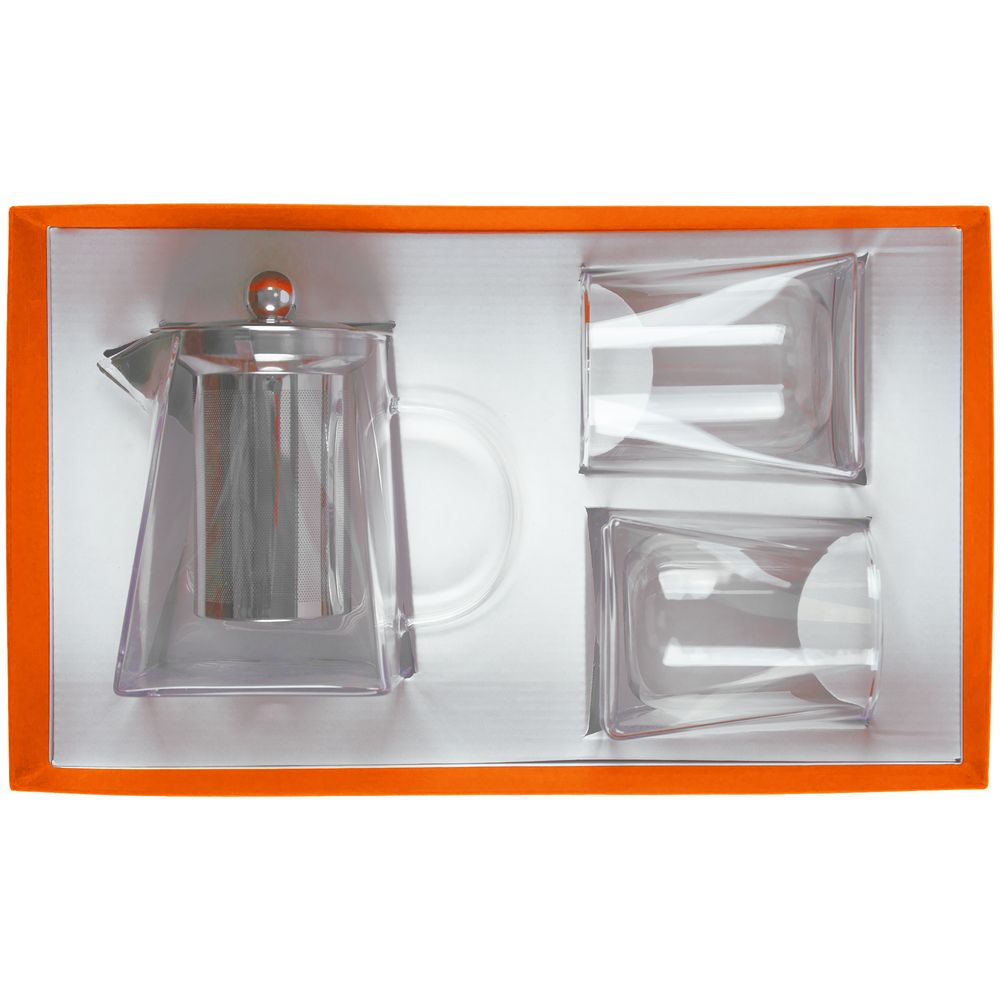 Чайный набор Quadroni в оранжевой коробке — изображение 3