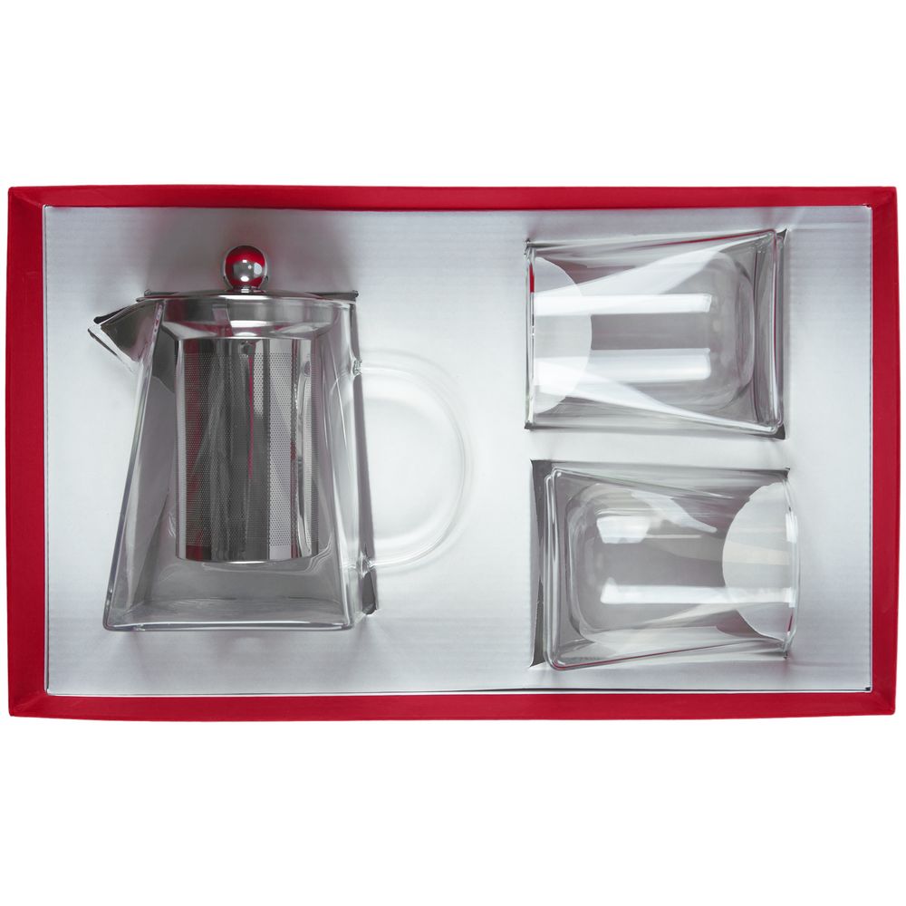 Чайный набор Quadroni в красной коробке — изображение 3