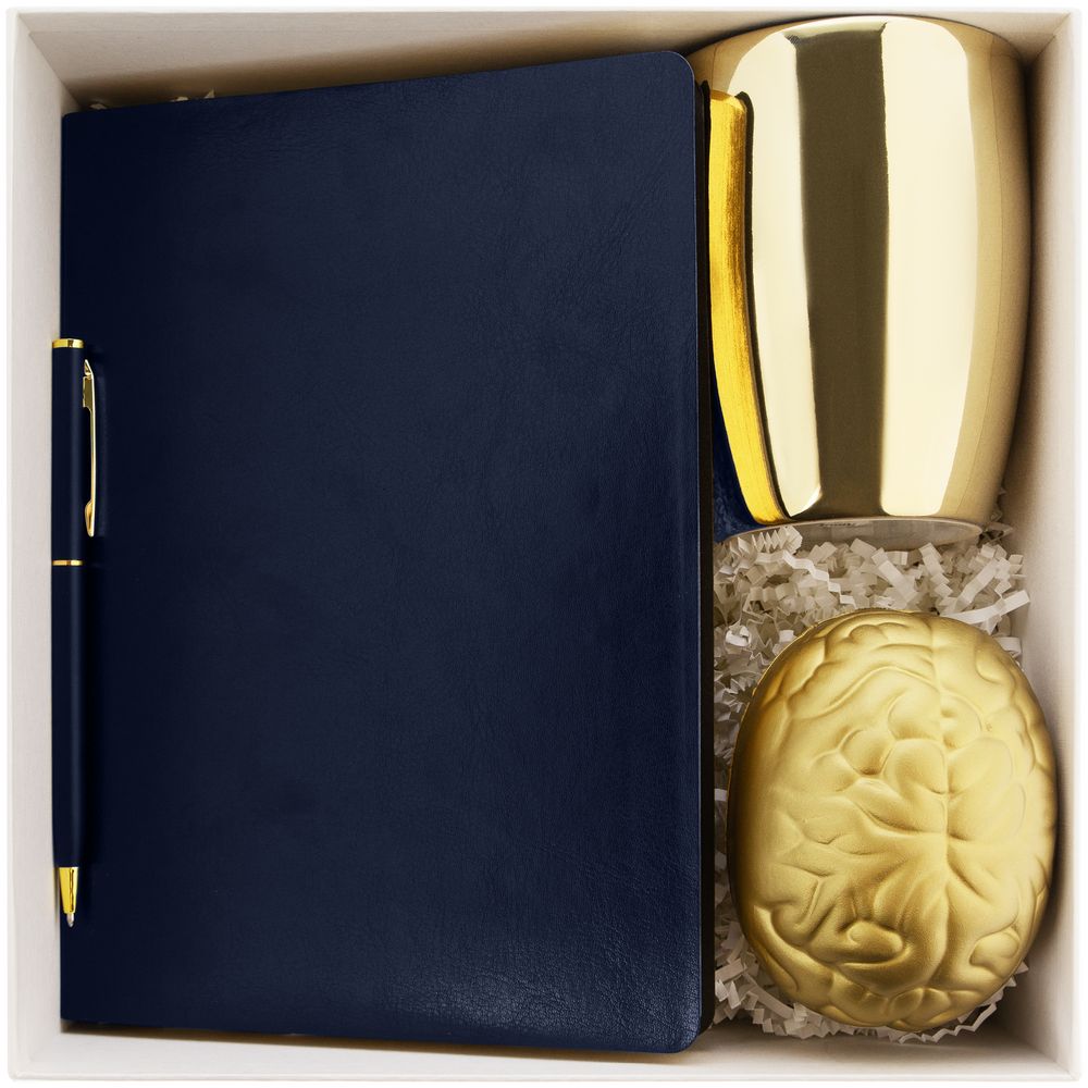 Набор Think Big, синий с золотистым — изображение 2
