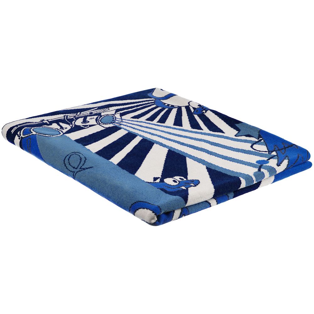 Плед Snake Your Body, синий — изображение 2