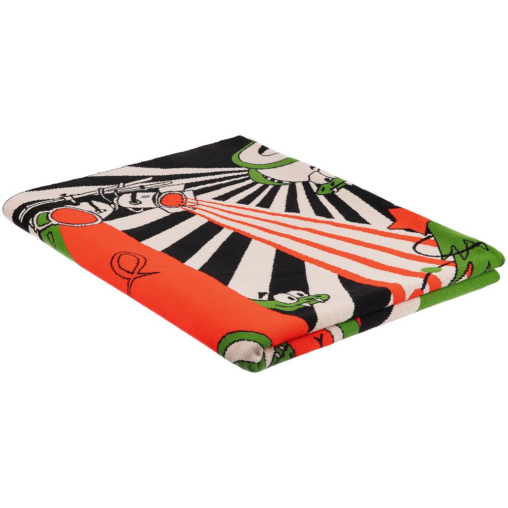 Плед Snake Your Body, красный — изображение 4