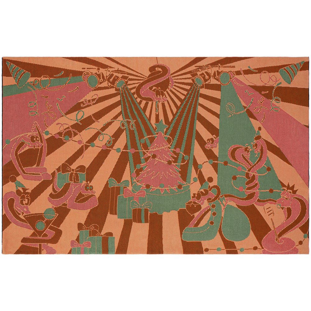 Плед Snake Your Body, красный — изображение 2