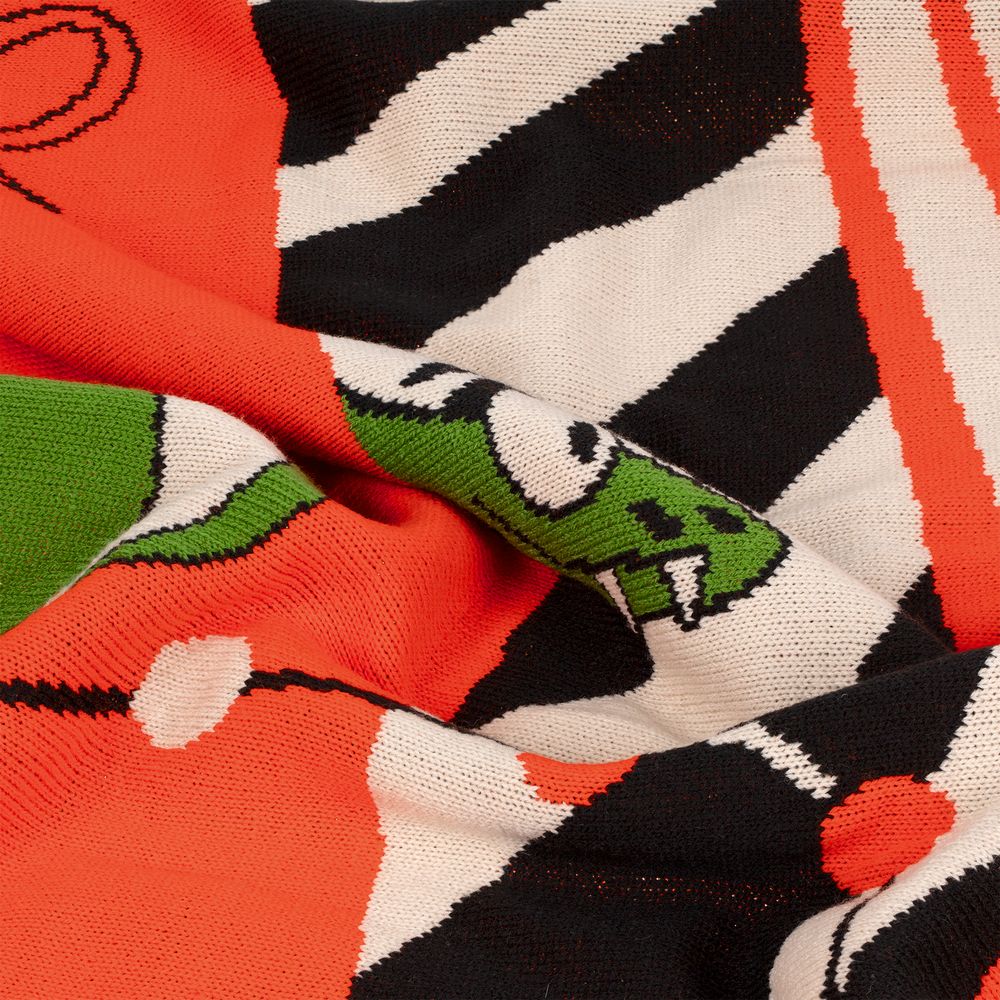 Плед Snake Your Body, красный — изображение 3