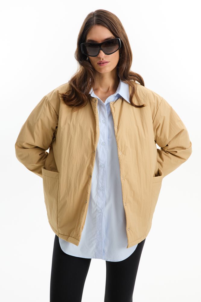 Куртка унисекс Veter, бежевая — изображение 2