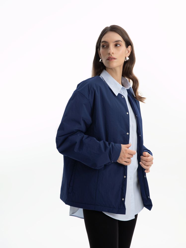 Куртка унисекс Veter, темно-синяя — изображение 2