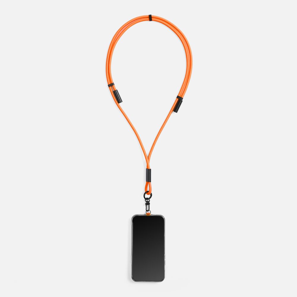Кабель-ланьярд energyFlex Power Delivery 60 Вт, оранжевый — изображение 2