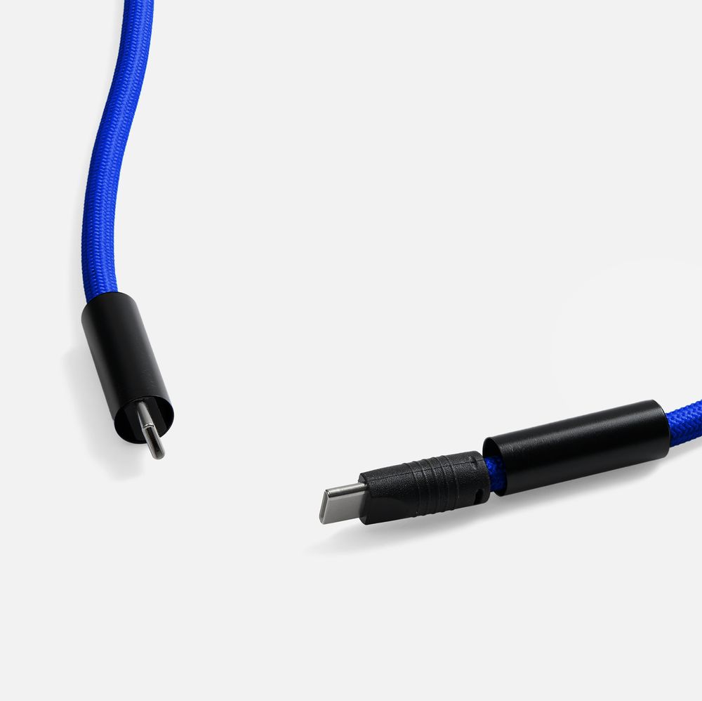 Кабель-ланьярд energyFlex Power Delivery 60 Вт, темно-синий — изображение 5