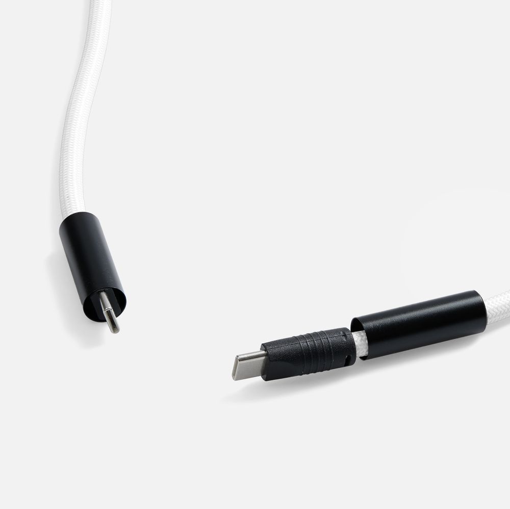 Кабель-ланьярд energyFlex Power Delivery 60 Вт, белый — изображение 4