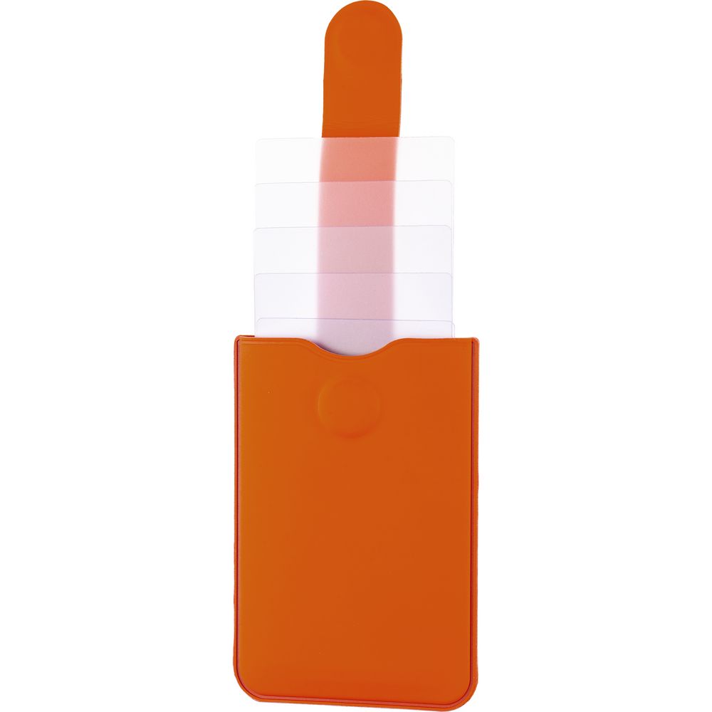 Чехол для карточек Faery, оранжевый — изображение 3