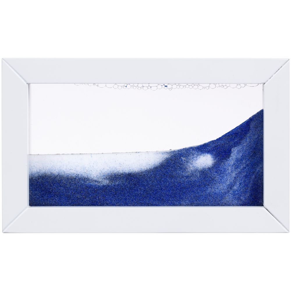 Песочная картина-антистресс Zenscape, белая с синим — изображение 4