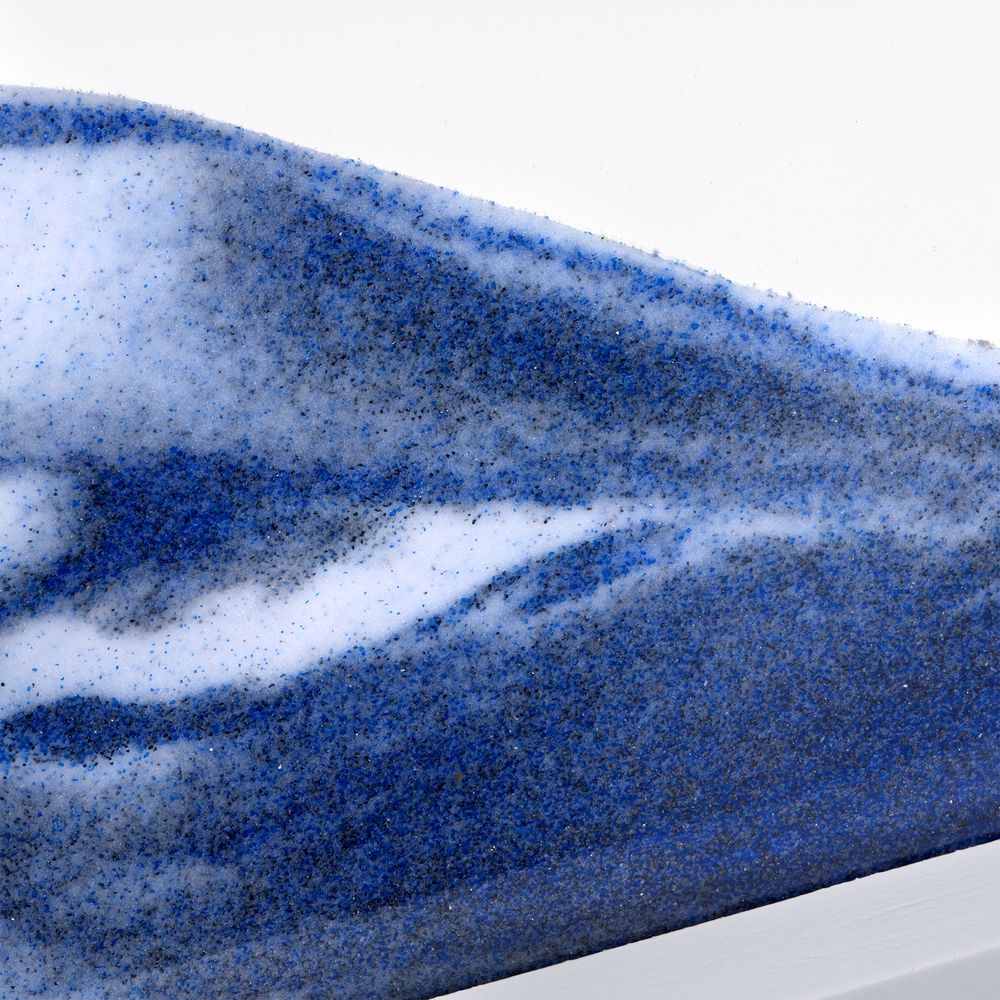 Песочная картина-антистресс Zenscape, белая с синим — изображение 6