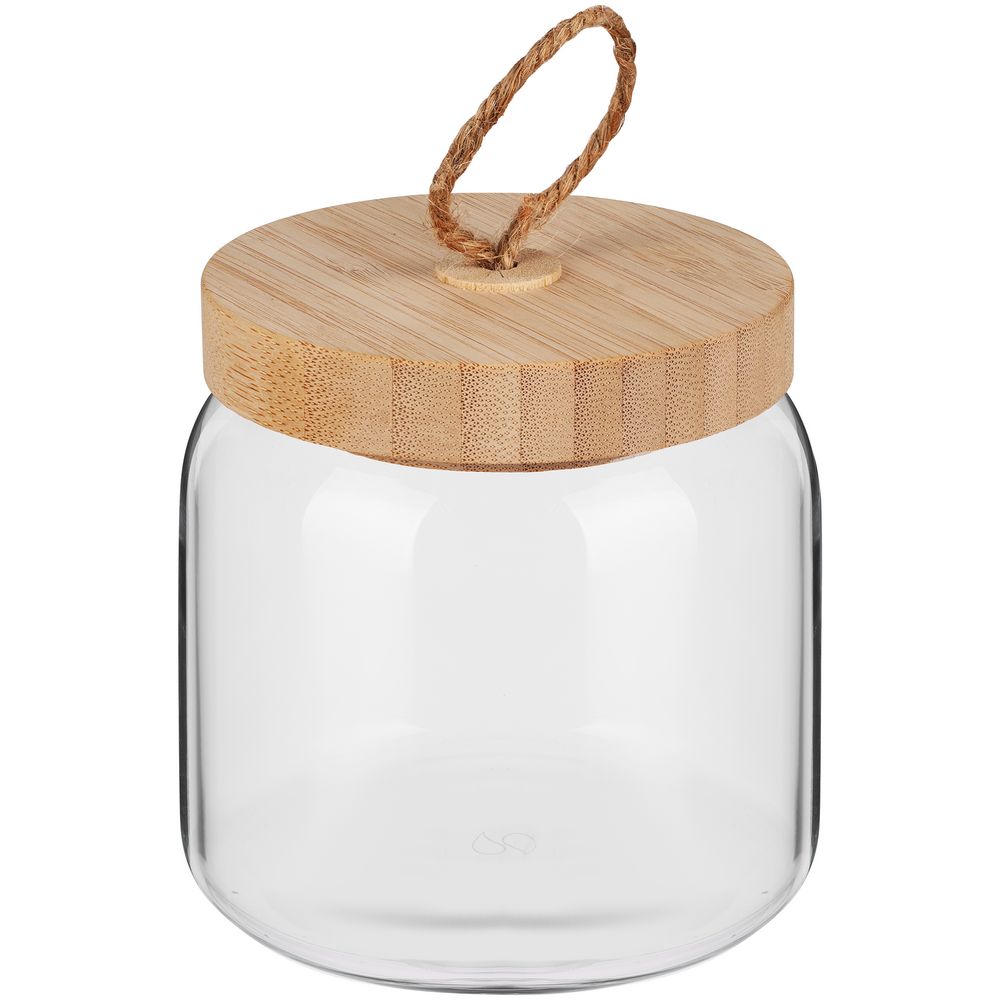 Банка с бамбуковой крышкой Woody S — изображение 2