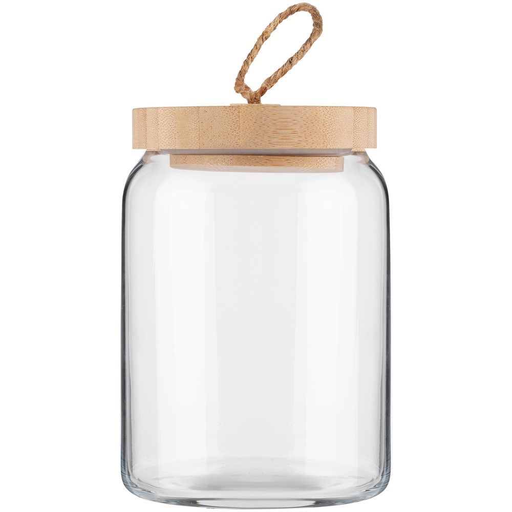 Банка с бамбуковой крышкой Woody M — изображение 2