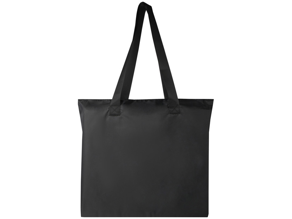 EcoFold Складная эко-сумка из RPET 16 л - сплошной черный — изображение 3