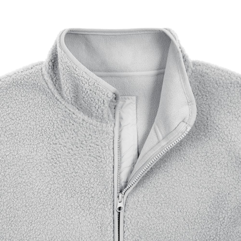 Куртка унисекс Oblako, светло-серая — изображение 5