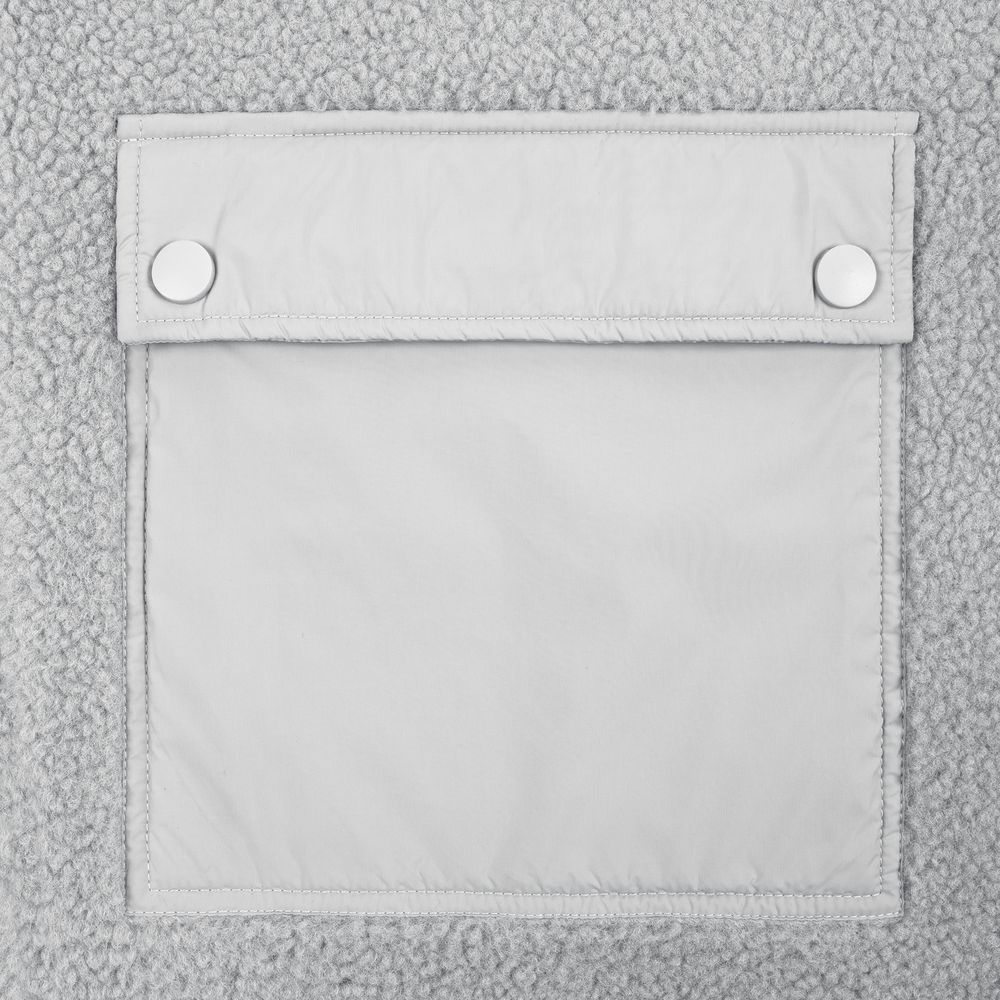 Куртка унисекс Oblako, светло-серая — изображение 7