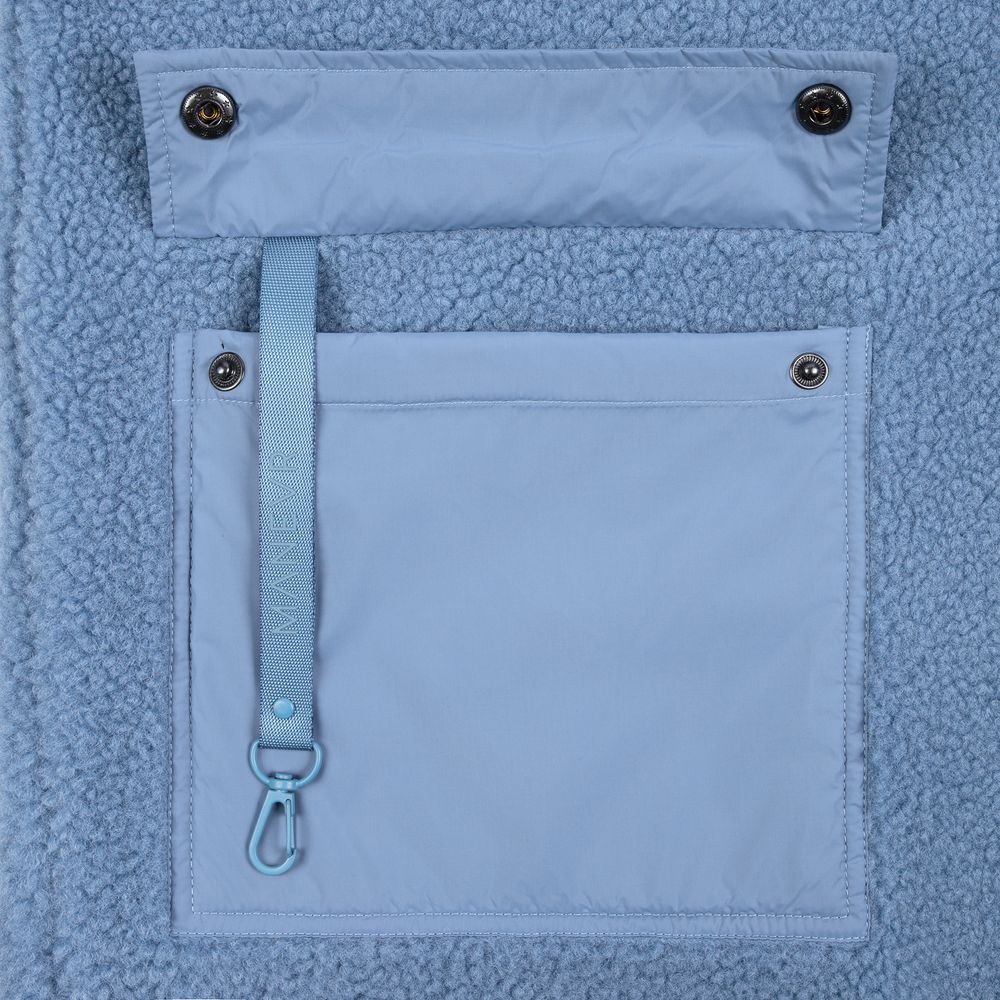Куртка унисекс Oblako, голубая — изображение 8