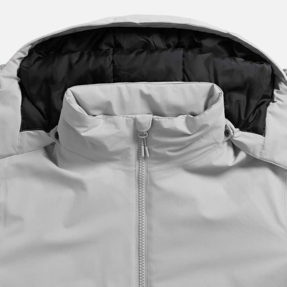 Куртка-парка унисекс Sfera, светло-серая — изображение 4