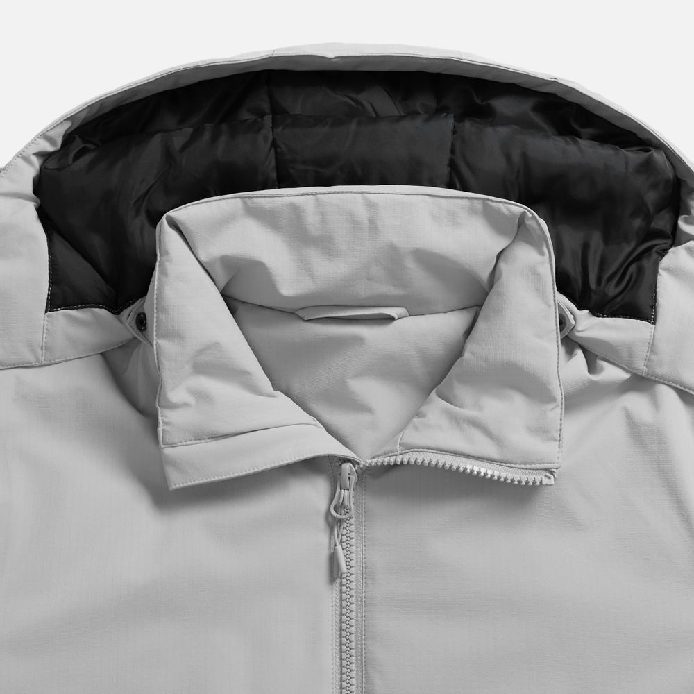 Куртка-парка унисекс Sfera, светло-серая — изображение 6