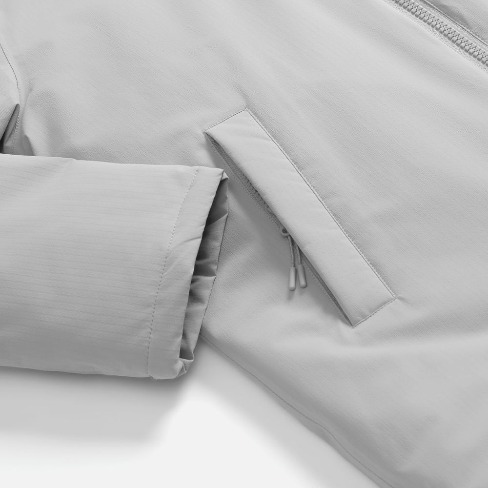 Куртка-парка унисекс Sfera, светло-серая — изображение 7