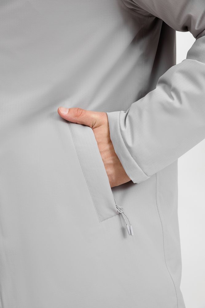 Куртка-парка унисекс Sfera, светло-серая — изображение 19