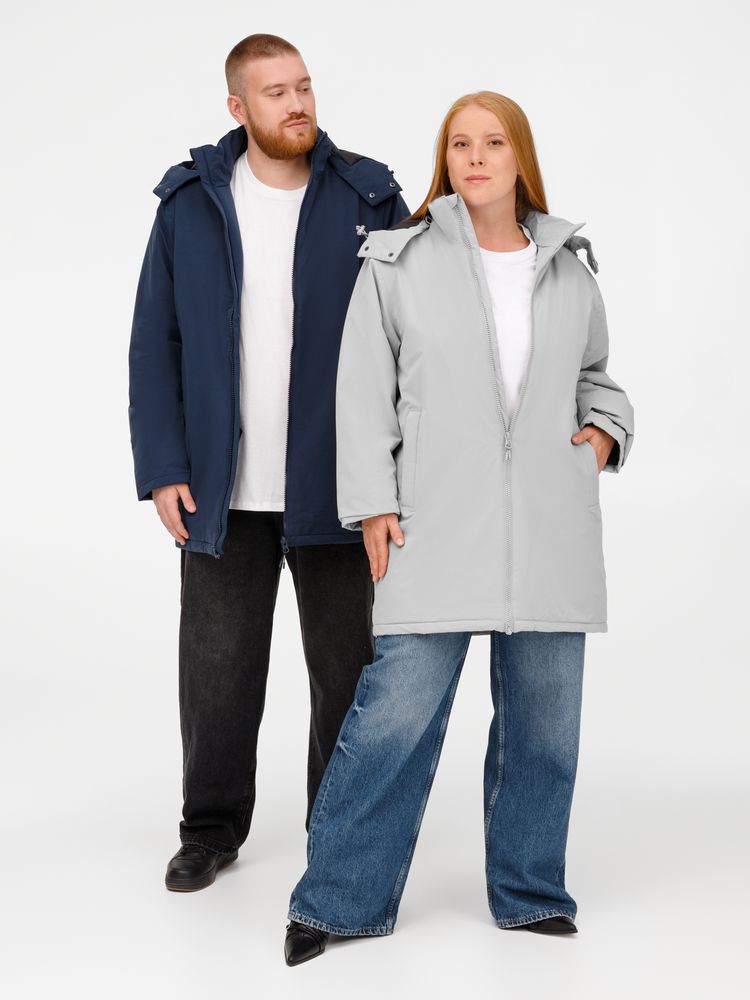 Куртка-парка унисекс Sfera, черная — изображение 22