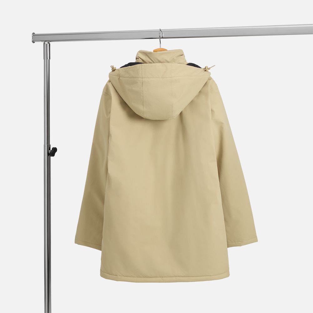 Куртка-парка унисекс Sfera, бежевая — изображение 3
