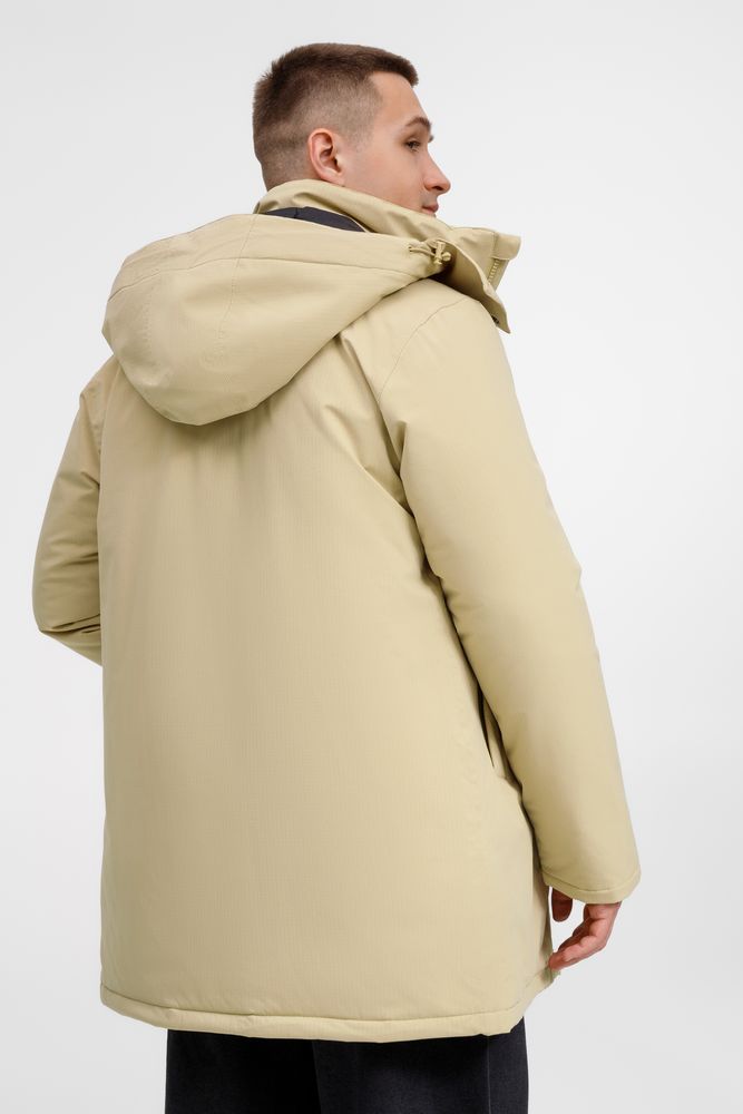 Куртка-парка унисекс Sfera, бежевая — изображение 15