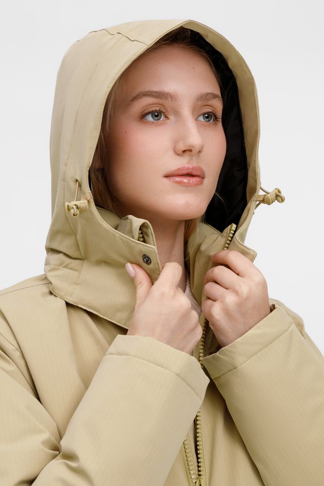 Куртка-парка унисекс Sfera, бежевая — изображение 19